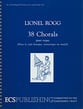 38 Chorals Organ sheet music cover